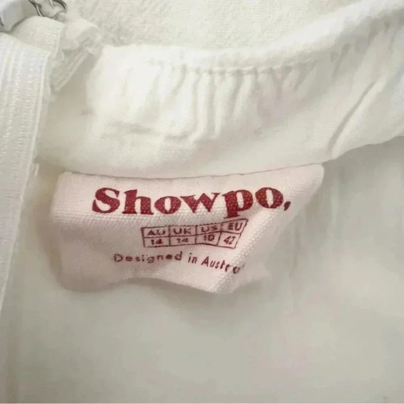 Showpo. COASTAL GETAWAY MINI DRESS - TIE STRAP DRESS IN WHITE - Picture 4 of 8